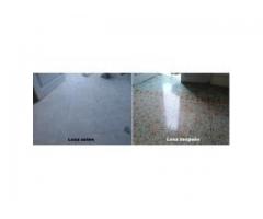 Se pulen y abrillantan todo tipo de pisos de má..