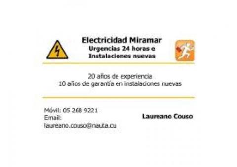 Electricista a domicilio. Urgencias e Instalacio..