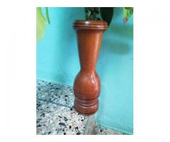 Juego de sala de cedro tallado