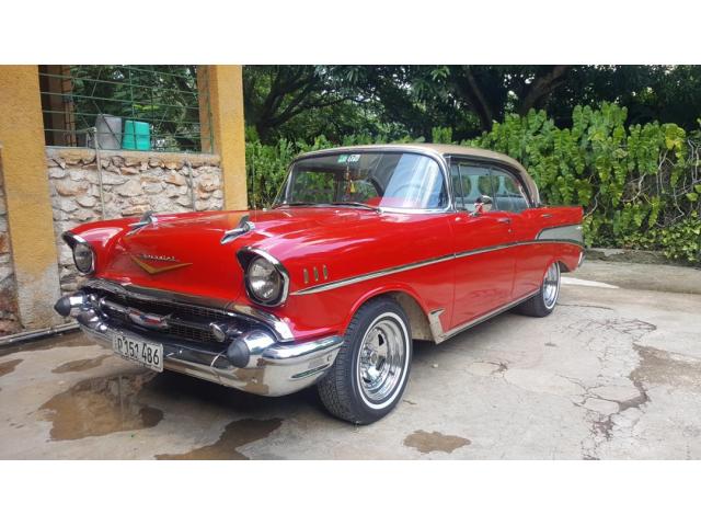 Venta Chevrolet 1957,sin columna