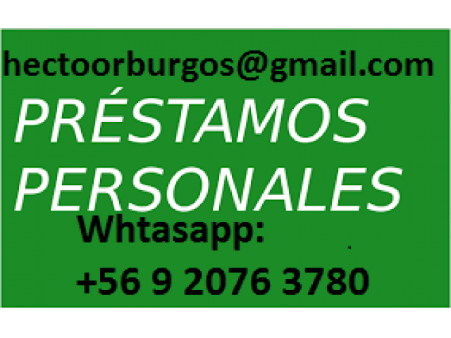 Particular ofrece préstamos a todas personas serias