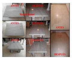 PULIR MARMOL, LIMPIAR PISOS PISCINAS ESCALERAS. TECNOLOGÍA MODERNA SIN HACER POLVO