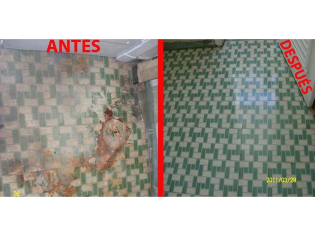 PULIR MARMOL, LIMPIAR PISOS PISCINAS ESCALERAS. TECNOLOGÍA MODERNA SIN HACER POLVO