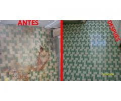 PULIR MARMOL, LIMPIAR PISOS PISCINAS ESCALERAS. TECNOLOGÍA MODERNA SIN HACER POLVO