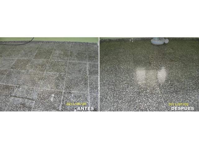 PULIR MARMOL, LIMPIAR PISOS PISCINAS ESCALERAS. TECNOLOGÍA MODERNA SIN HACER POLVO