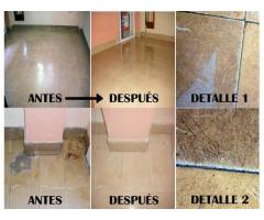 PULIR MARMOL, LIMPIAR PISOS PISCINAS ESCALERAS. TECNOLOGÍA MODERNA SIN HACER POLVO