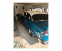 Chevrolet del 55 automático con un Mercedes 5 cilindro motor