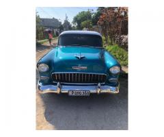 Chevrolet del 55 automático con un Mercedes 5 cilindro motor