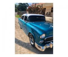Chevrolet del 55 automático con un Mercedes 5 cilindro motor