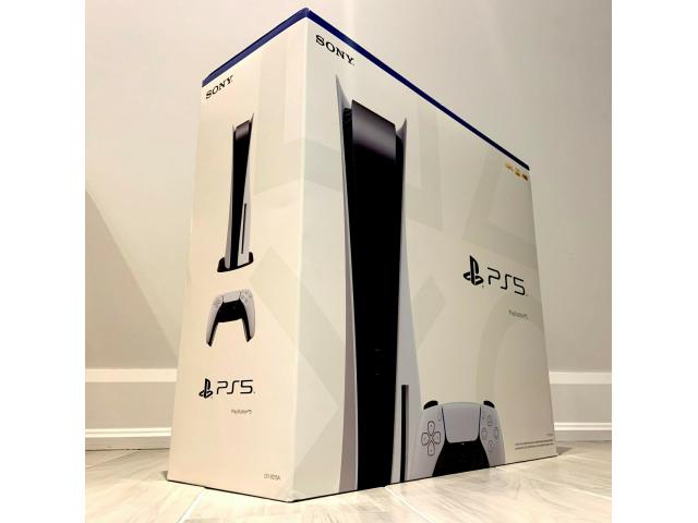 SONY PLAYSTATION 5 DISC VERSION BUNDLE W/ EXTRA CONTROLLER & SPIDERMAN GAME