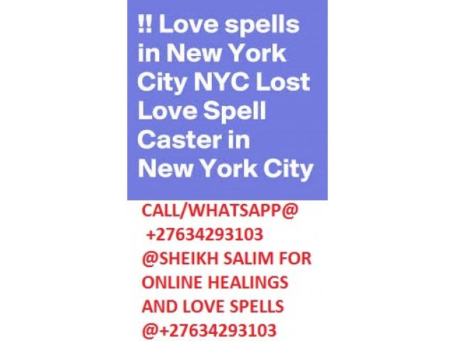 USA(+27634293103)BRING BACK LOST LOVE SPELLS IN NEW YORK